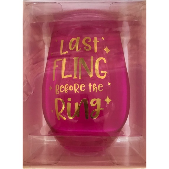 Slant Collection Jumbo Stemless Bachelorette Wine Glass 30 oz - Picture 3 of 8